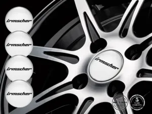 Irmscher Ruota Decalcomanias Stile Badge Silicone Esclusivo